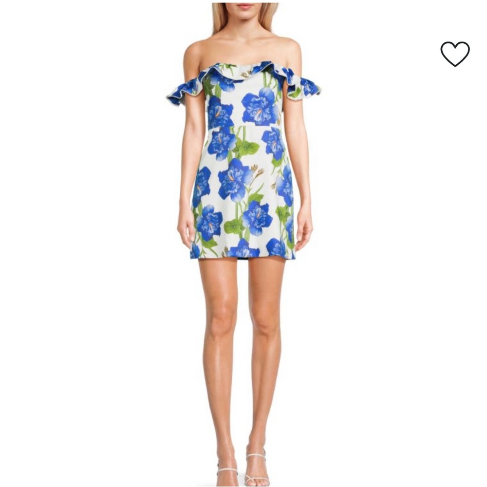 Borgo de nor off the shoulder mini dress